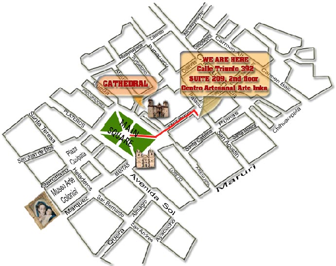 peru map
