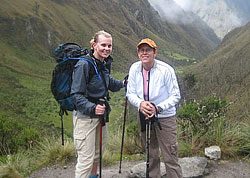 Alicia and Arianne Inca Trail