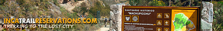INCA TRAIL Reservations